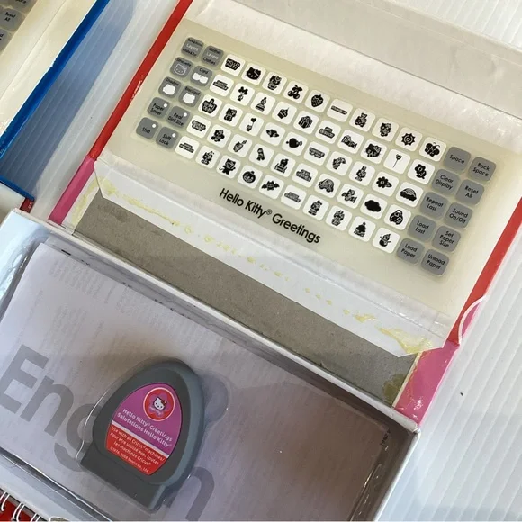 Cricut Disney Cartridge Bundle Lot of 6 Mickey Hello Kitty Tinker bell Belle - Picture 10 of 10